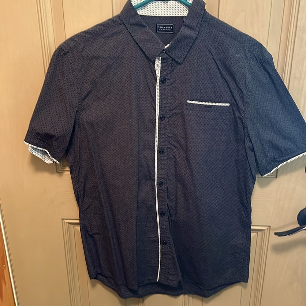 7 Diamonds short sleeve dress shirt
